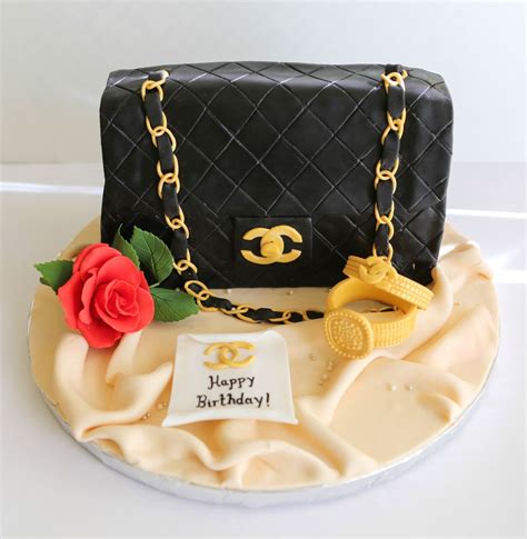 cake style that looks like a chanel bag|Chanel bag birthday cake.